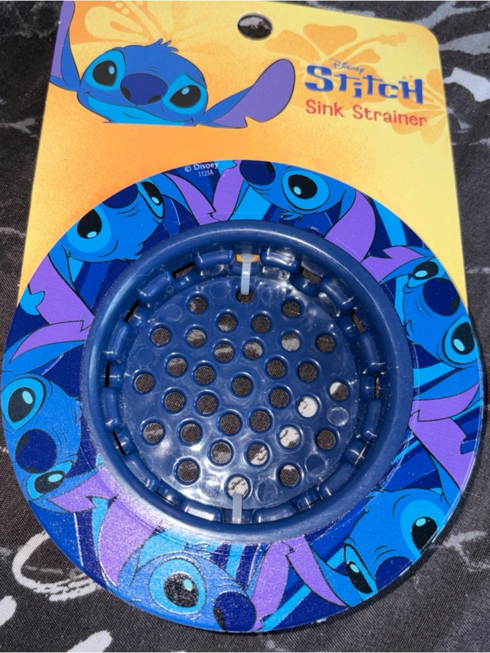 Disney Stitch Blue and Purple Sink Strainer